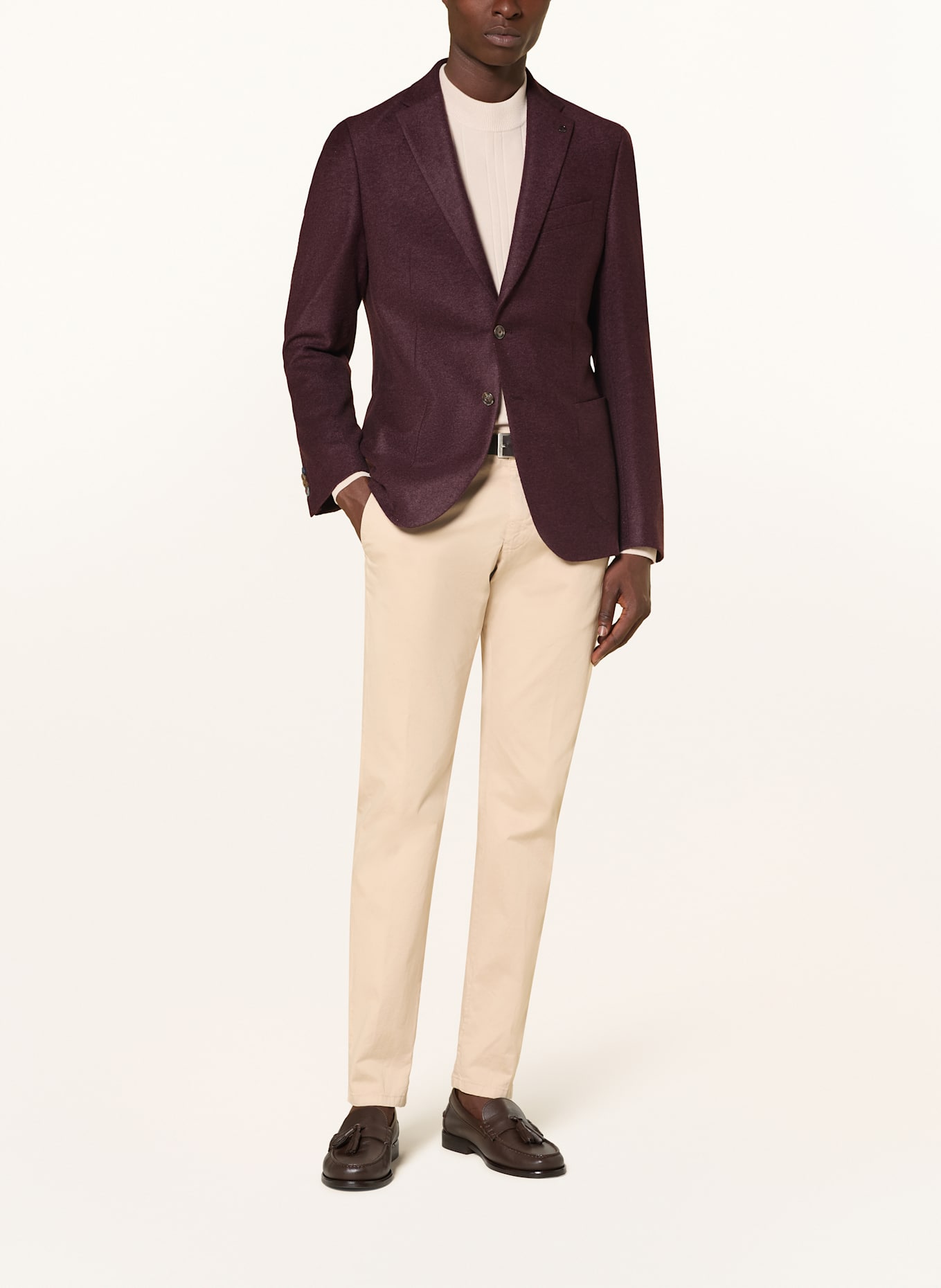 DIGEL Sakko EDWARD Modern Fit in dunkelrot outfit inspiration